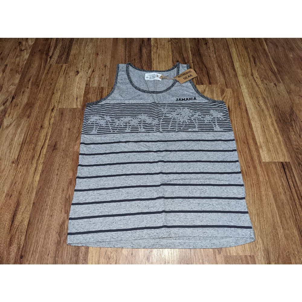 NWT Men's Authentic Gear Jamaica Tank Muscle Shirt XXL